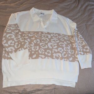 White Birch 3X sweater